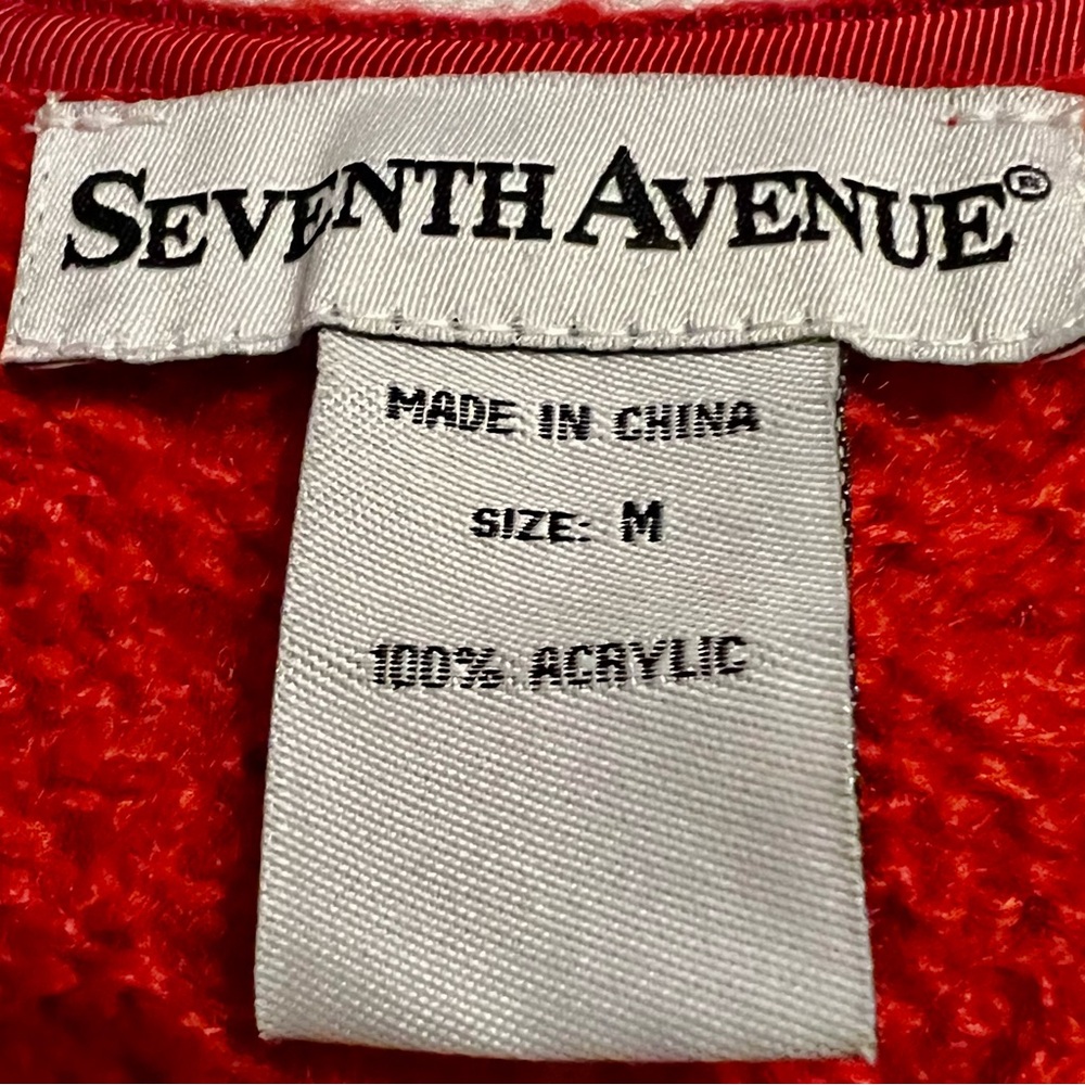 SEVENTH AVENUE ladies LONG CARDIGAN. NWOT MEDIUM - Picture 4 of 4